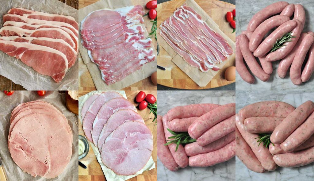Traditional Ham, Bacon & Sausage Hamper